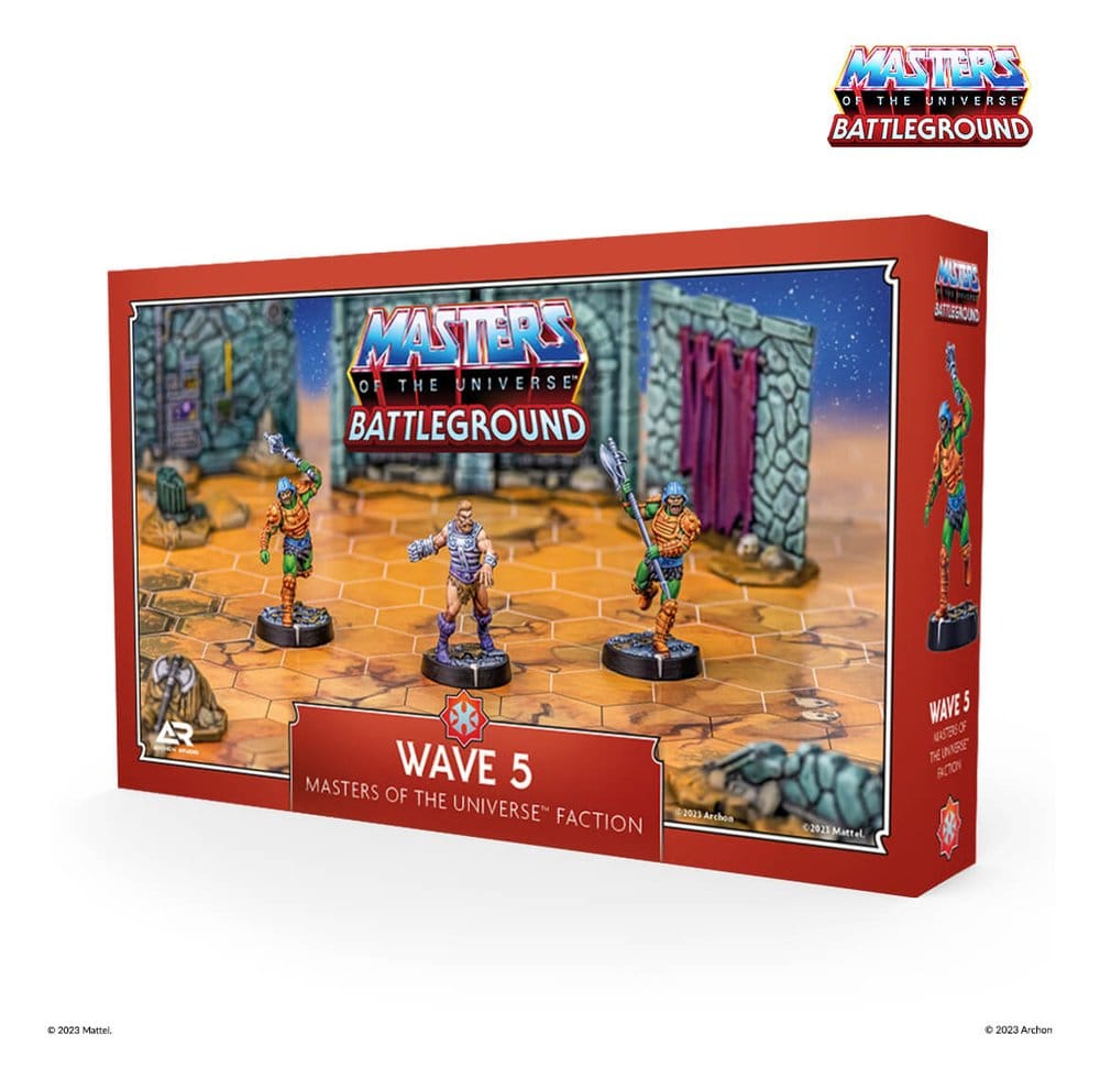 Masters of the Universe: Battleground Juego de Miniaturas Wave 5: Masters of the Universe Faction *Edición Francés*
