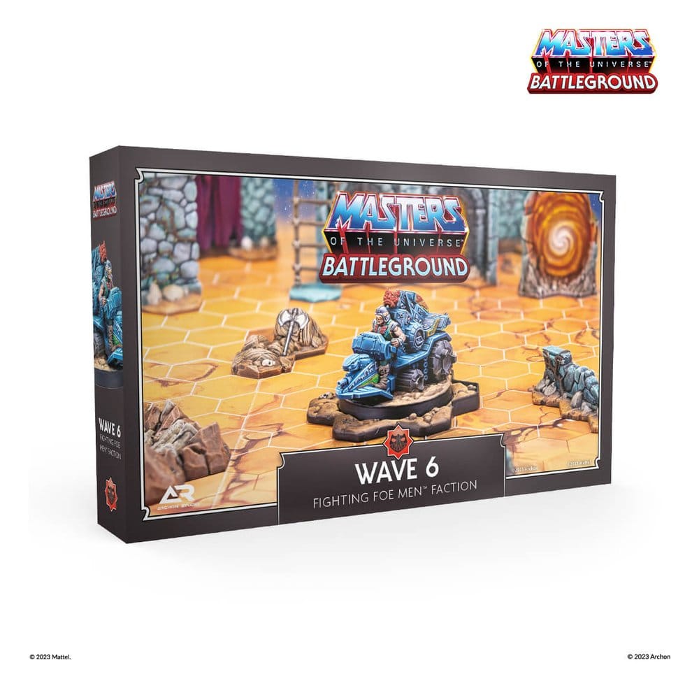 Masters of the Universe: Battleground Juego de Miniaturas Wave 6: Fighting Foe Men Faction *Edición Inglés*