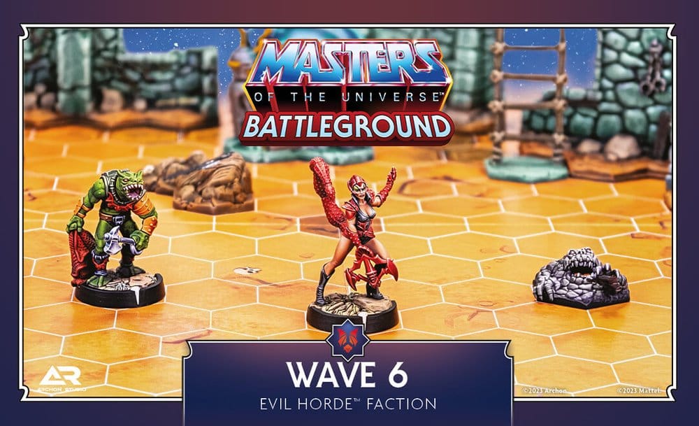 Masters of the Universe: Battleground Juego de Miniaturas Wave 6: Evil Horde Faction *Edición Italiano*