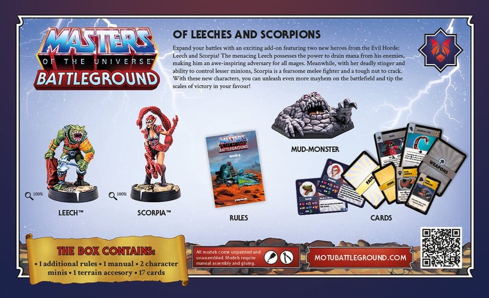 Masters of the Universe: Battleground Juego de Miniaturas Wave 6: Evil Horde Faction *Edición Italiano*