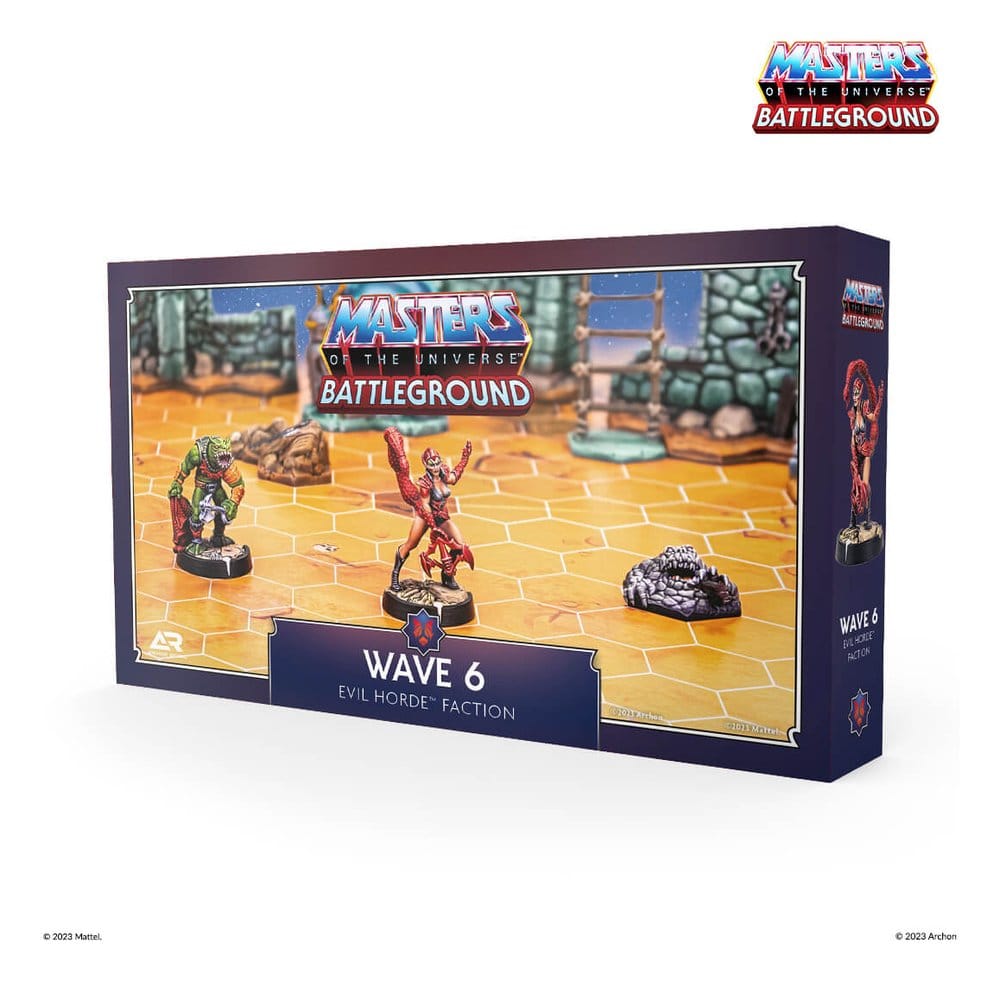 Masters of the Universe: Battleground Juego de Miniaturas Wave 6: Evil Horde faction *Edición Español*