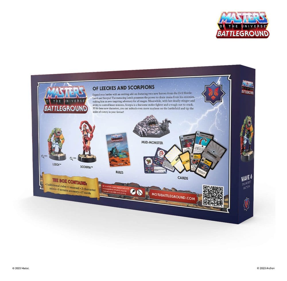 Masters of the Universe: Battleground Juego de Miniaturas Wave 6: Evil Horde faction *Edición Español*