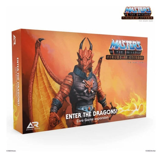 Masters of the Universe Expansión del Juego de Mesa Fields of Eternia - Enter the Dragons! *Edición Francesa*