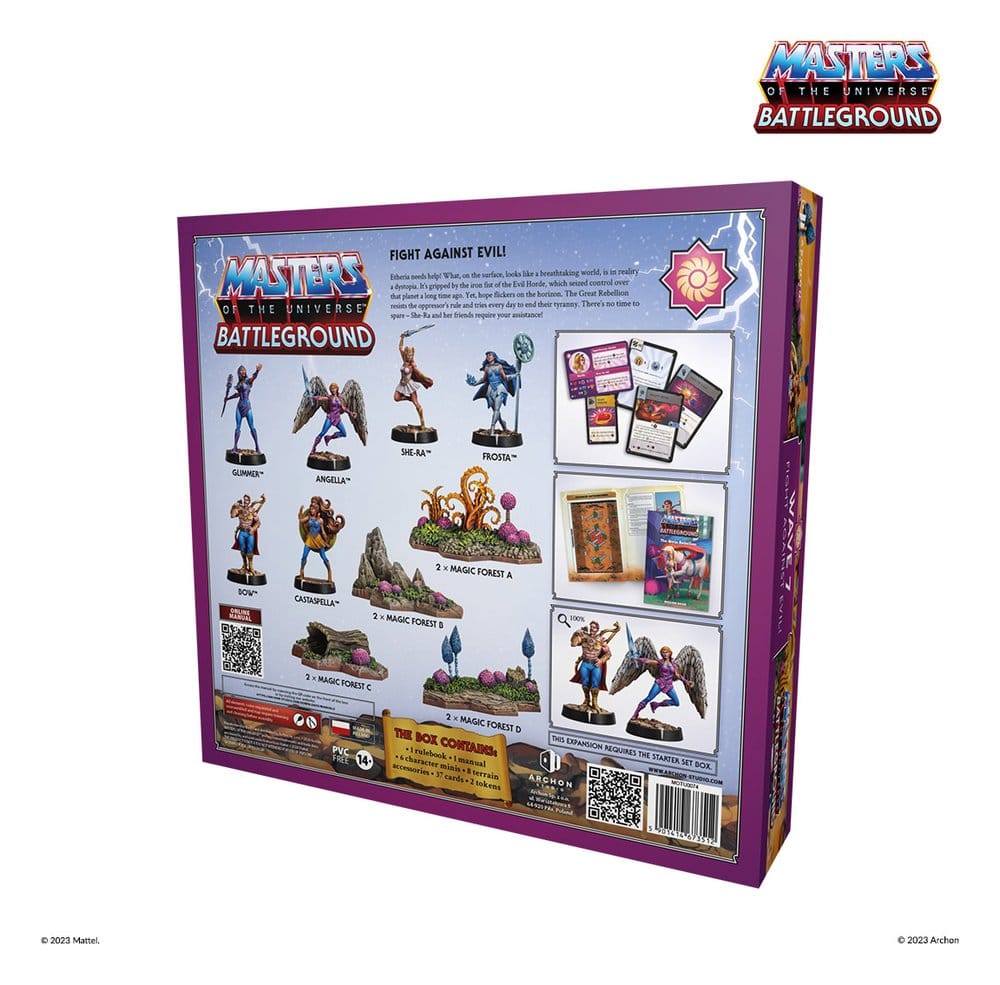 Masters of the Universe: Battleground Juego de Miniaturas Wave 7: The Great Rebellion *Edición Español*