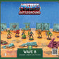 Masters of the Universe: Battleground Juego de Miniaturas Wave 8: Snake Men Faction *Edición Español*