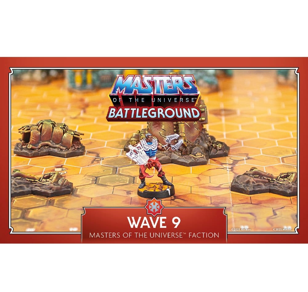 Masters of the Universe: Battleground Juego de Miniaturas Wave 9: Masters of the Universe Faction *Edición Italiano*