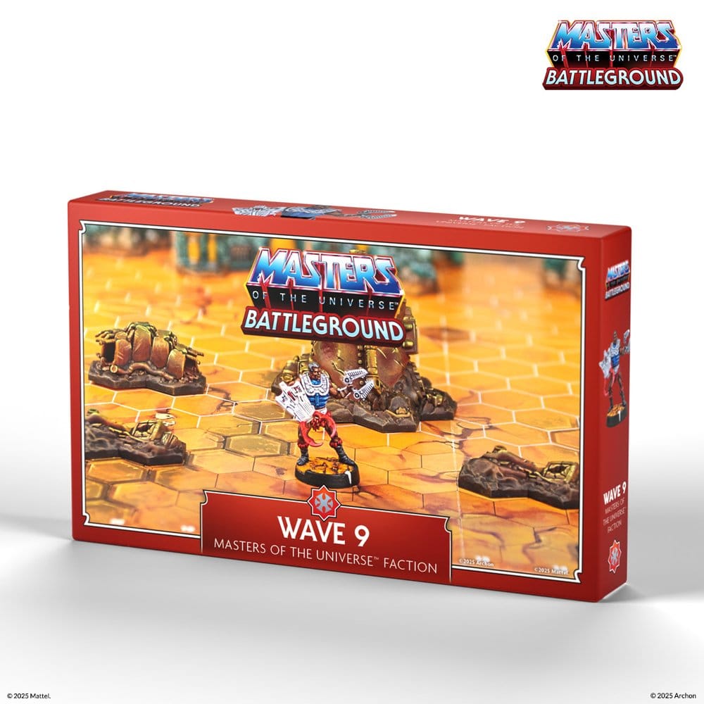 Masters of the Universe: Battleground Juego de Miniaturas Wave 9: Masters of the Universe Faction *Edición Español*