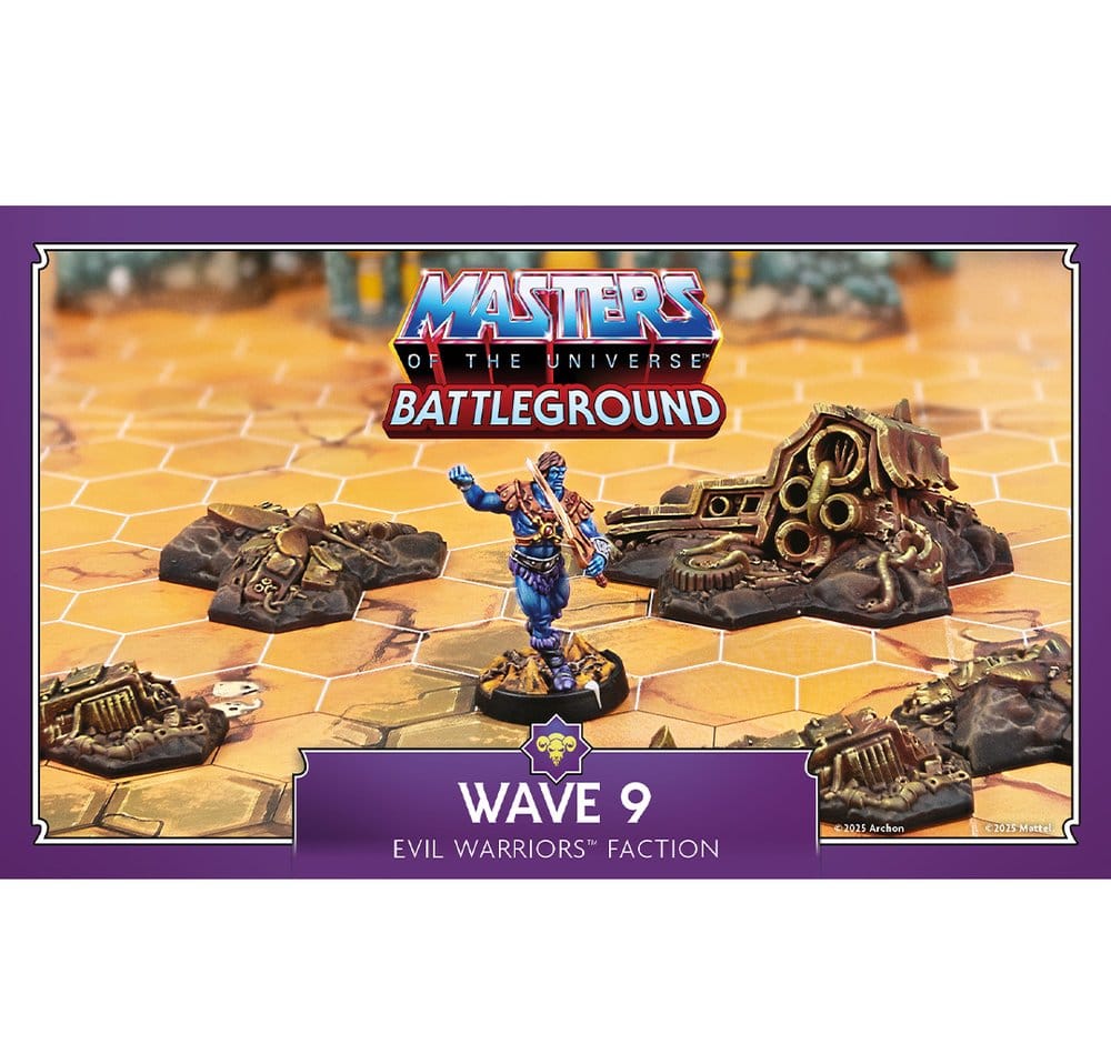 Masters of the Universe: Battleground Juego de Miniaturas Wave 9: Evil Warriors Faction *Edición Inglés*