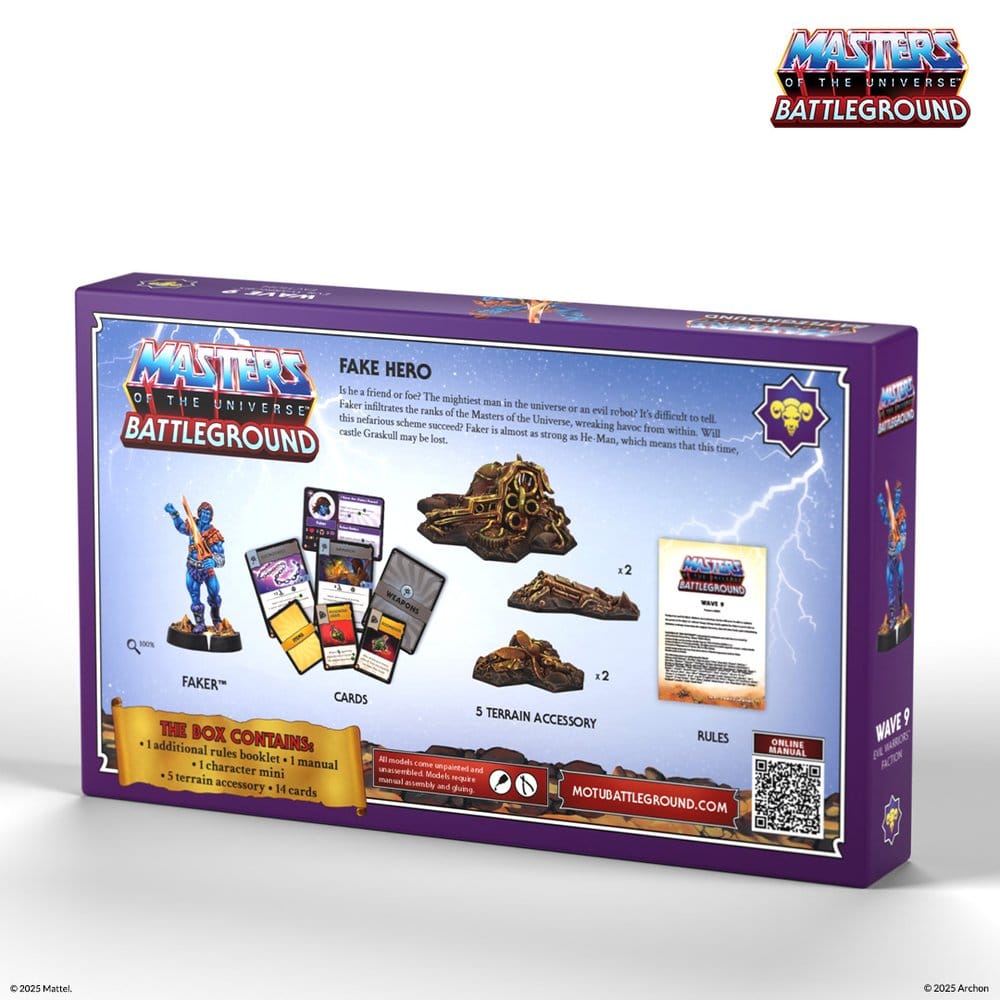 Masters of the Universe: Battleground Juego de Miniaturas Wave 9: Evil Warriors Faction *Edición Francés*