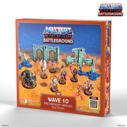 Masters of the Universe: Battleground Juego de Miniaturas Wave 10: Preternian Heroes Faction *Edición Inglés*
