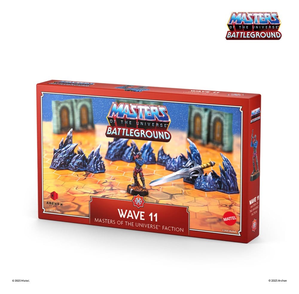 Masters of the Universe: Battleground Juego de Miniaturas Wave 11: Masters of the Universe Faction (Roboto) *Edición Inglés*