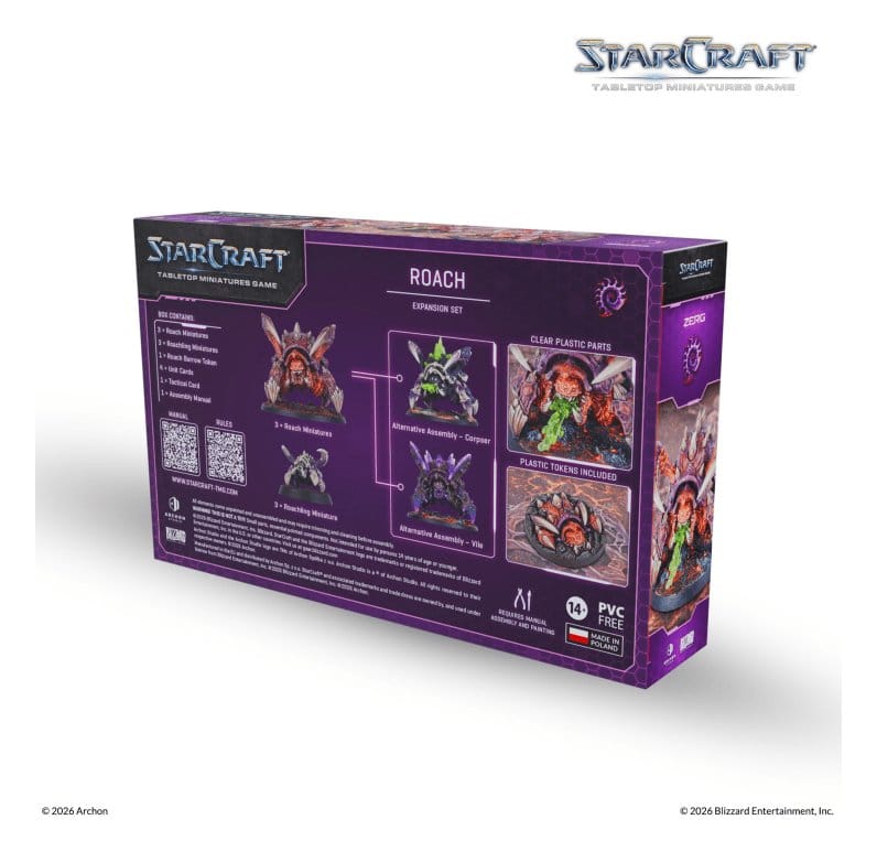 StarCraft TMG Set de Expansión Zerg: Roach