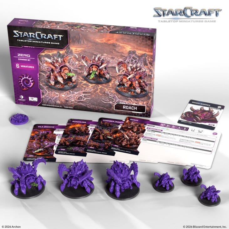 StarCraft TMG Set de Expansión Zerg: Roach