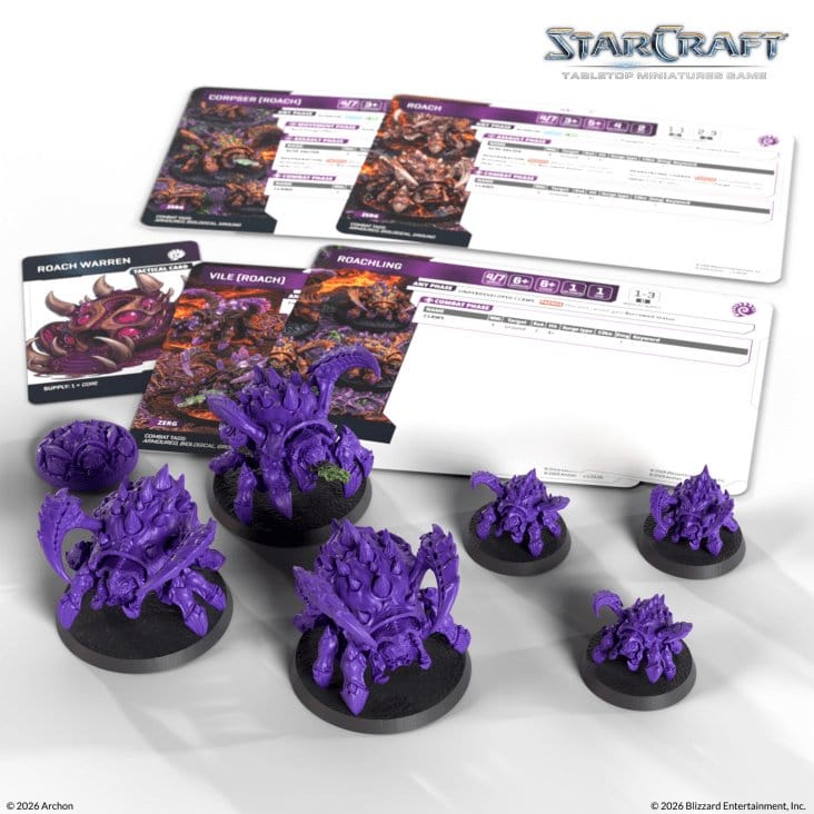 StarCraft TMG Set de Expansión Zerg: Roach
