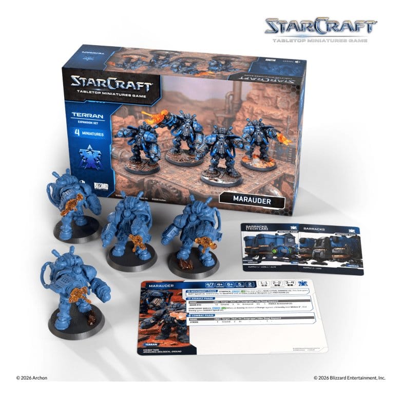 StarCraft TMG Set de Expansión Terran: Marauder