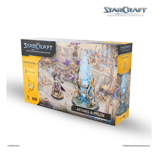 StarCraft TMG Héroe Set de Expansión Protoss: Artanis & Pylon