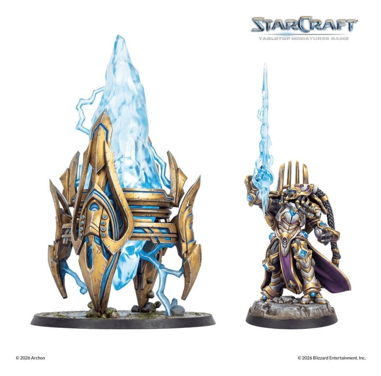 StarCraft TMG Héroe Set de Expansión Protoss: Artanis & Pylon