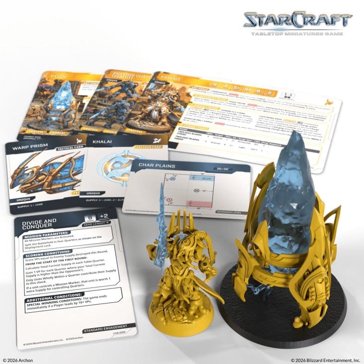 StarCraft TMG Héroe Set de Expansión Protoss: Artanis & Pylon