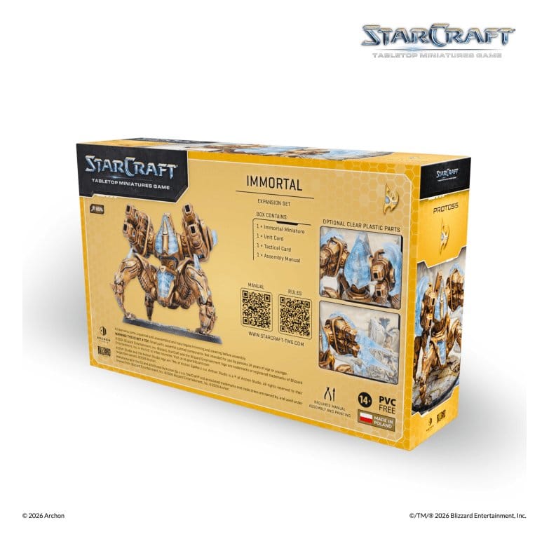 StarCraft TMG Set de Expansión Protoss: Immortal