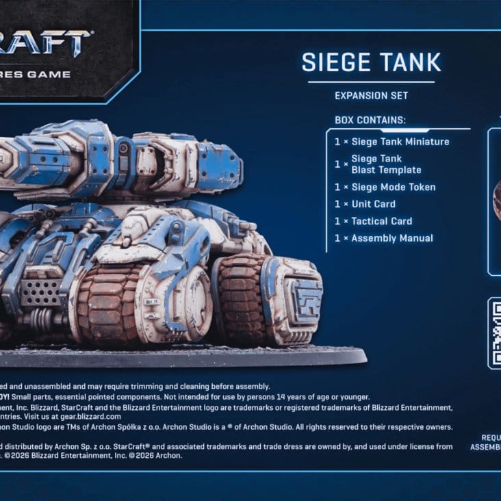 StarCraft TMG Set de Expansión Terran: Siege Tank