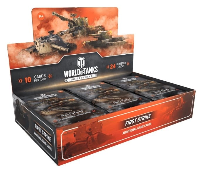 World of Tanks TCG First Strike Caja de Sobres (24) *Edición Inglés*