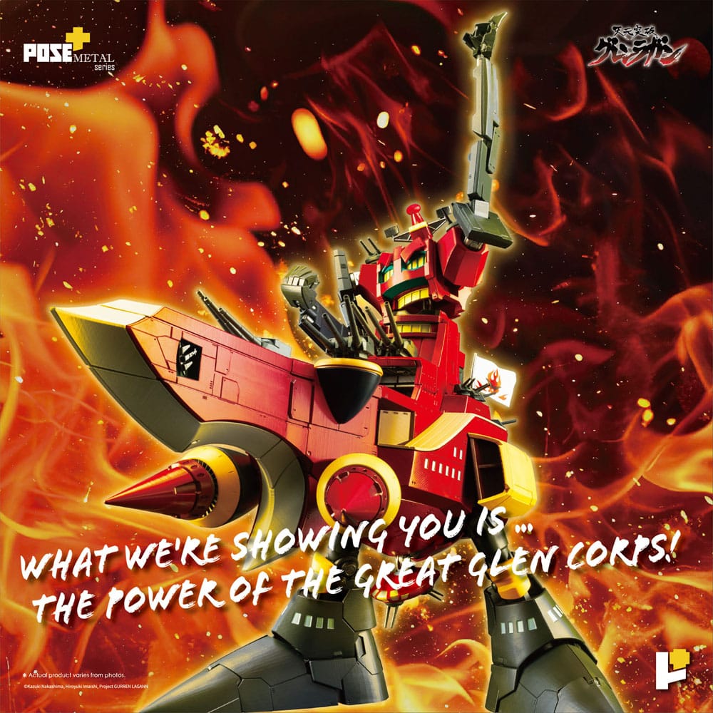 Tengen Toppa Gurren Lagann Estatua POSE+METAL series Dai-Gurren 33 cm - Z POP Toys