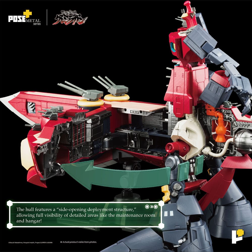 Tengen Toppa Gurren Lagann Estatua POSE+METAL series Dai-Gurren 33 cm - Z POP Toys
