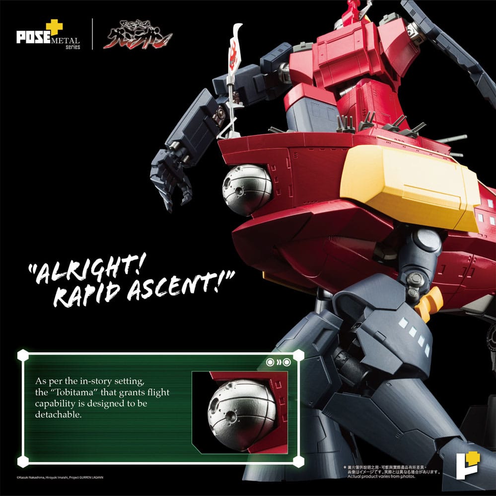 Tengen Toppa Gurren Lagann Estatua POSE+METAL series Dai-Gurren 33 cm - Z POP Toys
