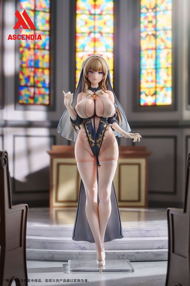 Original Character Statue PU 1/6 Lily Nun Illustration by Chowbie 26 cm