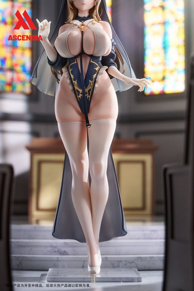Original Character Statue PU 1/6 Lily Nun Illustration by Chowbie 26 cm