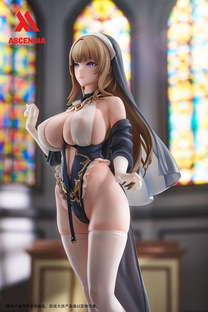 Original Character Statue PU 1/6 Lily Nun Illustration by Chowbie 26 cm