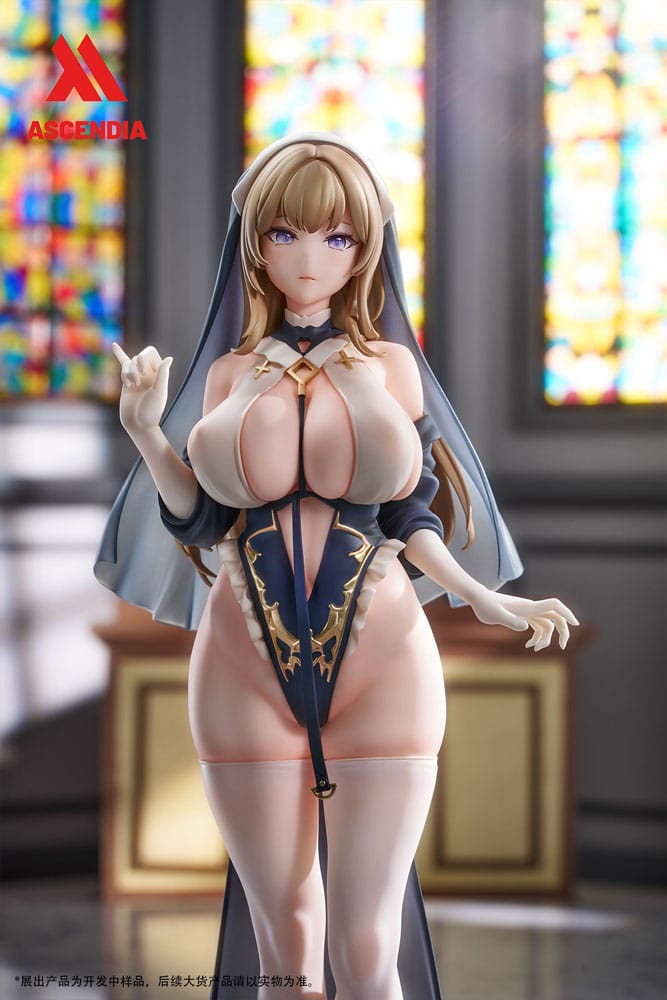 Original Character Statue PU 1/6 Lily Nun Illustration by Chowbie 26 cm