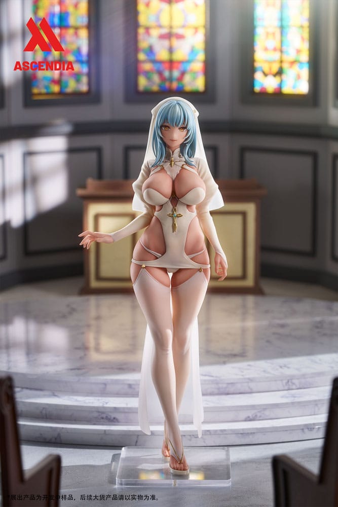 Original Character Statue PU 1/6 Emily Nurse Illustration by Chowbie 26 cm