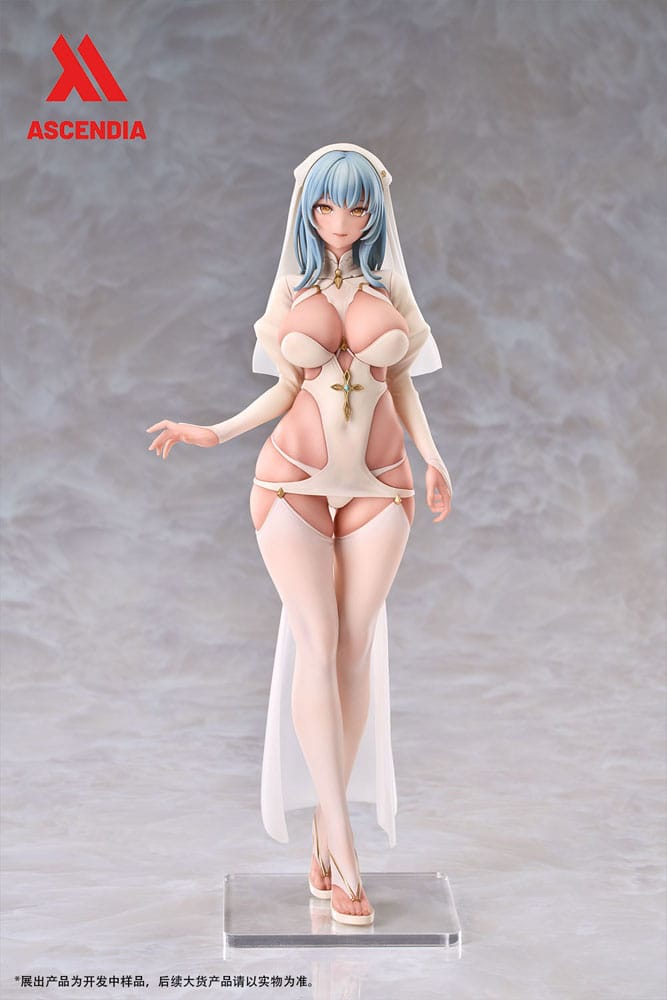 Original Character Pack de 2 Statues PU 1/6 Lily Nun & Emily Nurse Illustration by Chowbie 26 cm - Z POP Toys