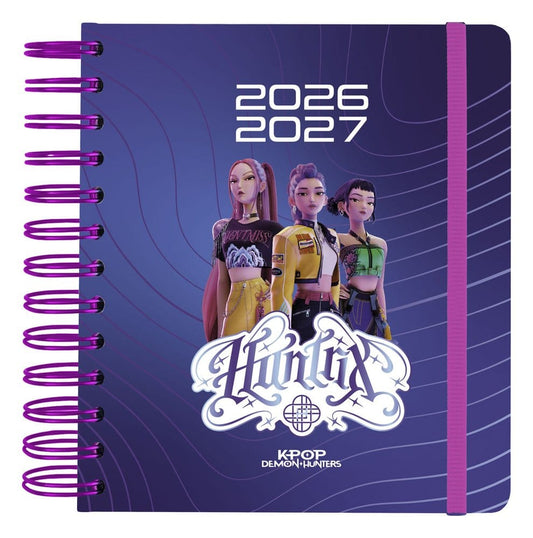 Las guerreras K-pop Agenda Escolar Agenda diaria 2026/2027 A5