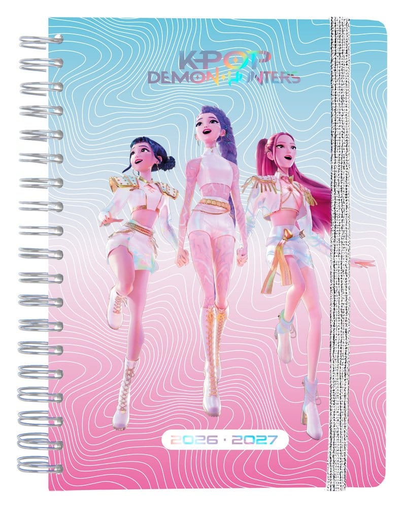 Las guerreras K-pop Agenda Escolar planificador semanal 2026/2027 A5