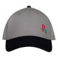 PlayStation Gorra Béisbol Logo Grey