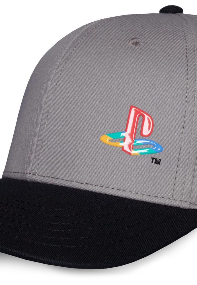 PlayStation Gorra Béisbol Logo Grey