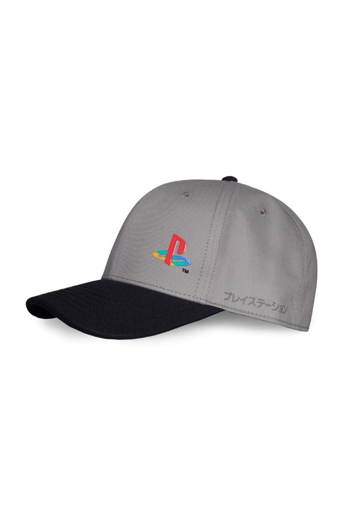 PlayStation Gorra Béisbol Logo Grey