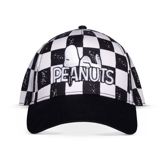 Peanuts Gorra Béisbol Checkerboard Logo
