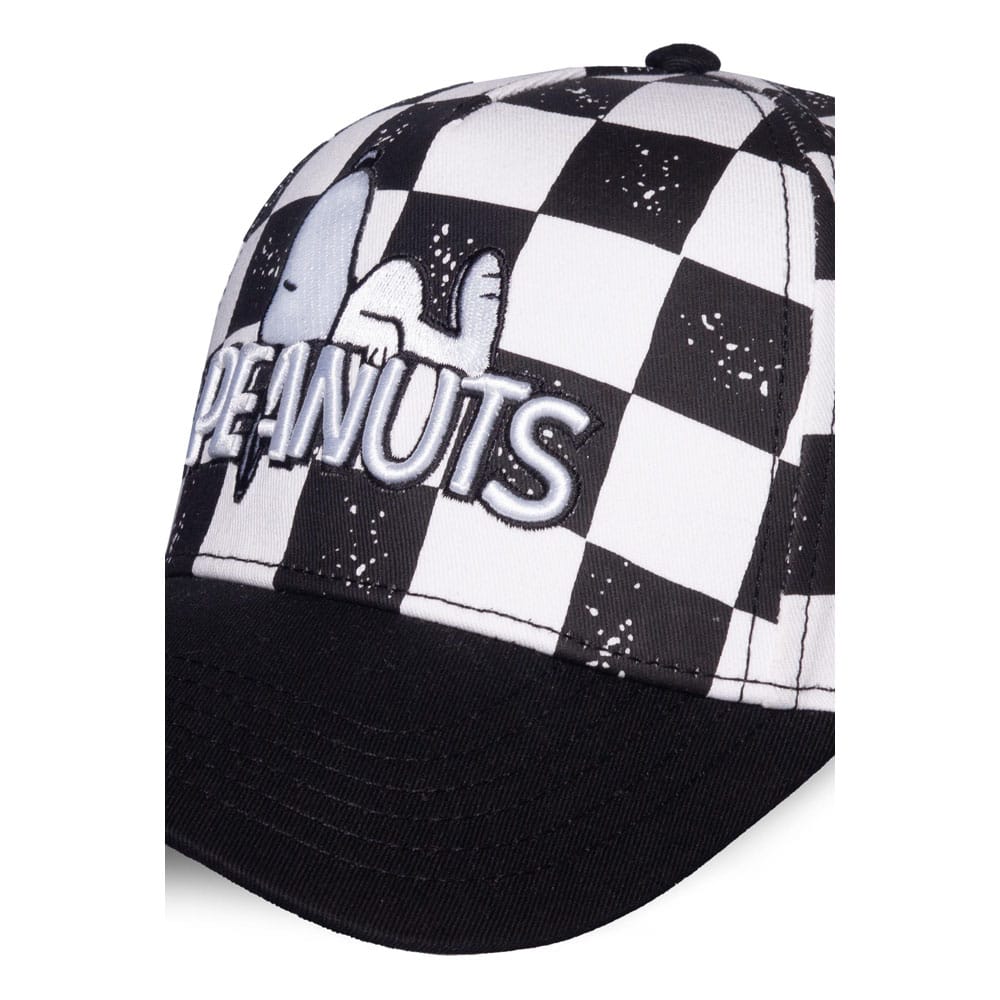 Peanuts Gorra Béisbol Checkerboard Logo