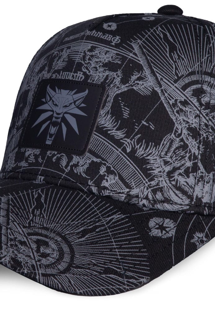 The Witcher Gorra Béisbol Logo Black