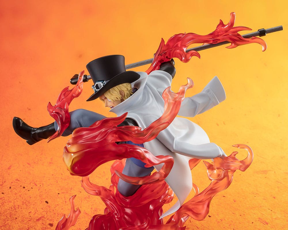 One Piece Figuarts ZERO Extra Battle Estatua PVC Sabo Fire Fist Rook Check 19 cm