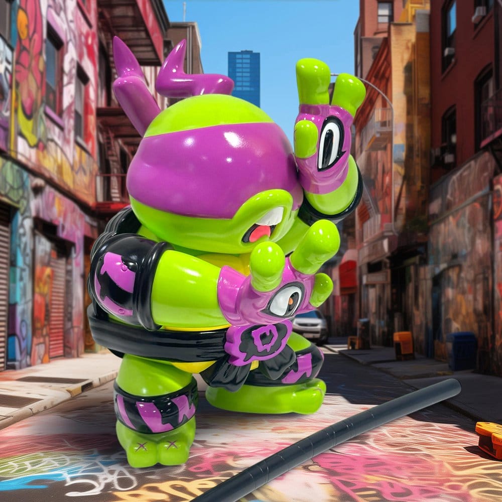 Las Tortugas Ninja x Grape Brain Figura de vinilo Donatello 24 cm