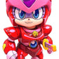 Samurai Pizza Cats Sofubi Addict Figura de vinilo Pururun (2nd Color Special Edition) 21 cm