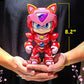 Samurai Pizza Cats Sofubi Addict Figura de vinilo Pururun (2nd Color Special Edition) 21 cm