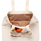 El castillo ambulante Bolsa de tela Embroidery Canvas Calcifer in a hurry