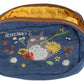 Mi vecino Totoro Denim Bolsa Totoro & flower wreath