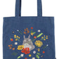 Mi vecino Totoro Bolsa Denim Totoro & Flower Wreath