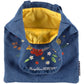 Mi vecino Totoro Bolsa Denim Totoro & Flower Wreath